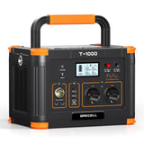 GRECELL Portable 1000 W Power Station, 999 Wh Lithium Batterie Solar Generator, 10 Ports Mobile Power Generator für den Außenbereich mit AC/DC/USB, Power Station für Camping, Notfälle(1000W), T-1000
